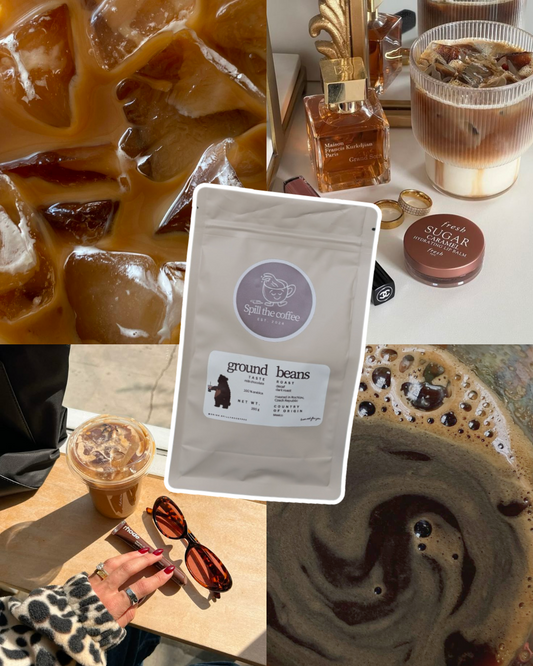 mletá káva bez kofeinu