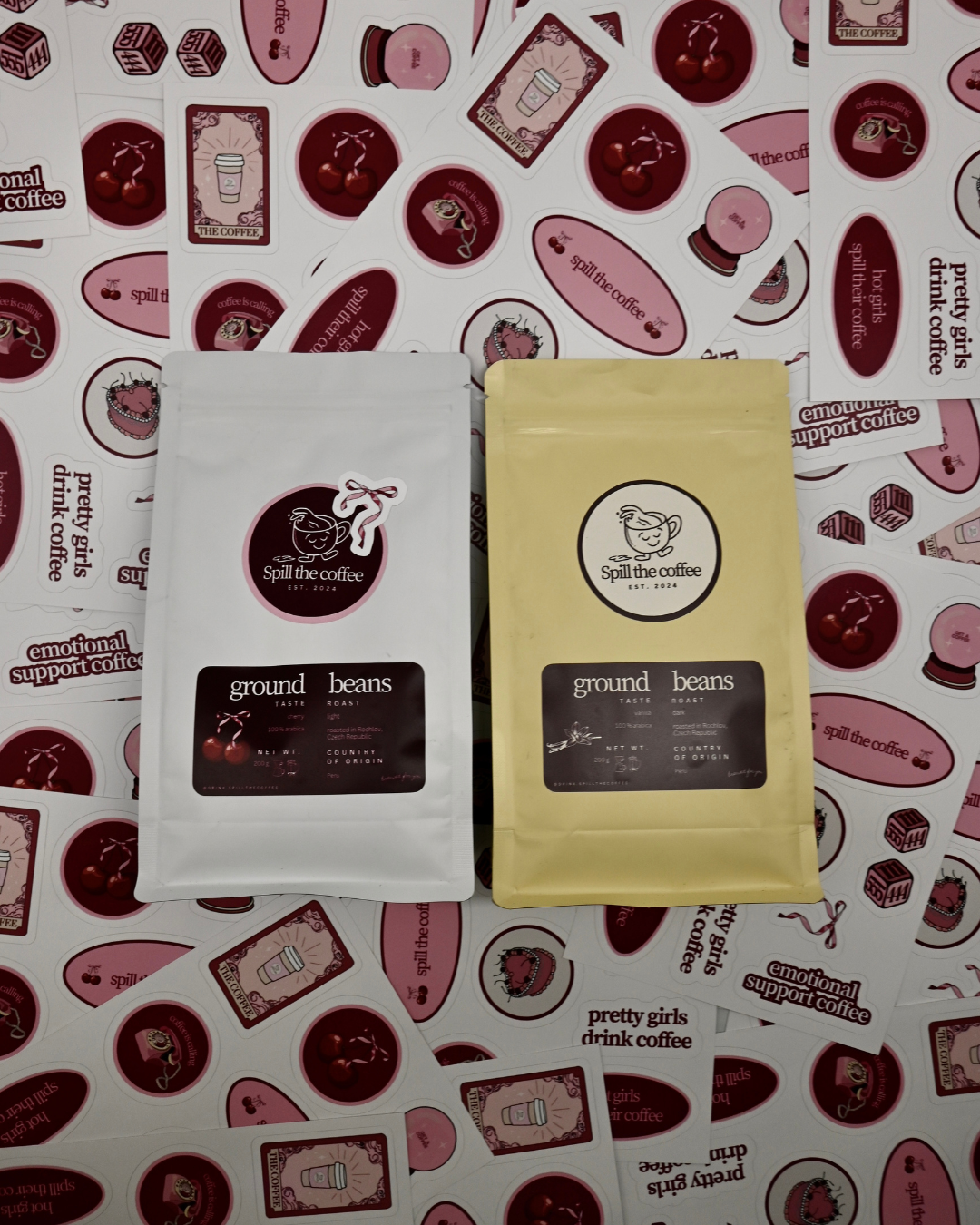 cherry vanilla set