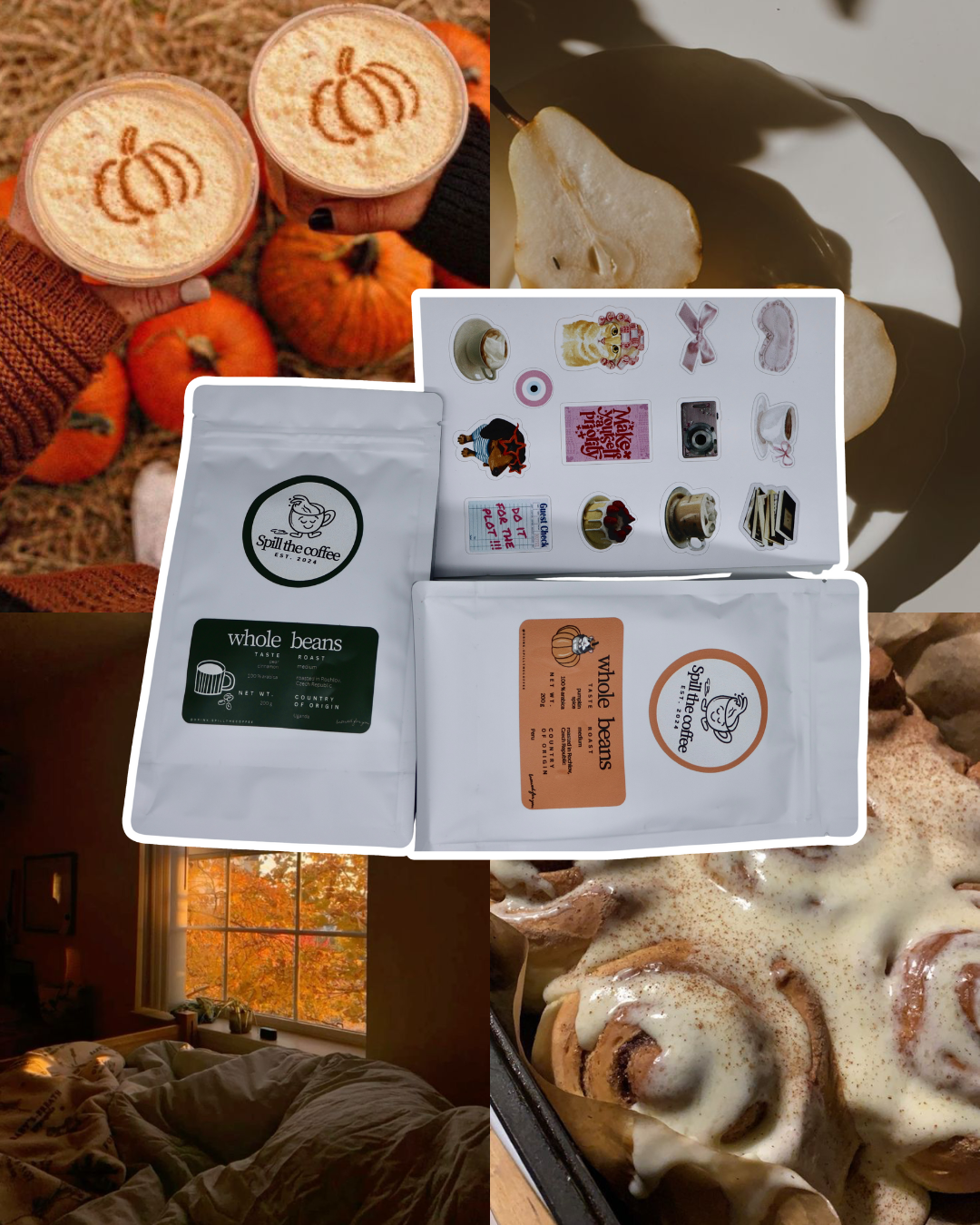 podzimní set 🍂🧸☕️
